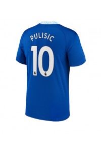 Fotbalové Dres Chelsea Christian Pulisic #10 Domácí Oblečení 2022-23 Krátký Rukáv